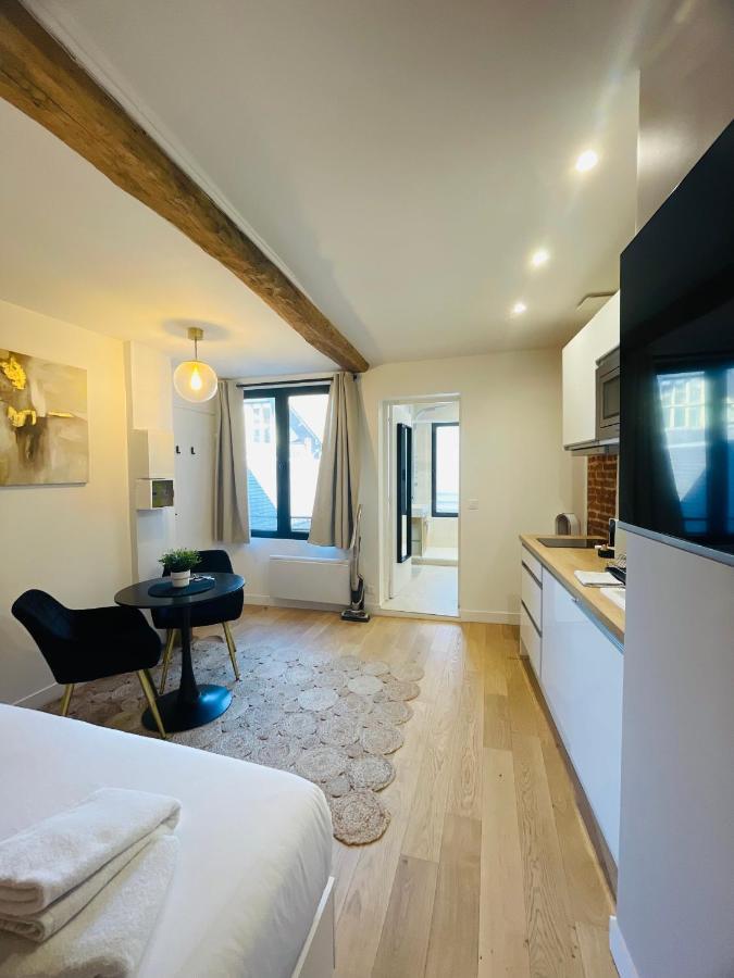 Apartmán L'Entre-Deux Honfleur Exteriér fotografie